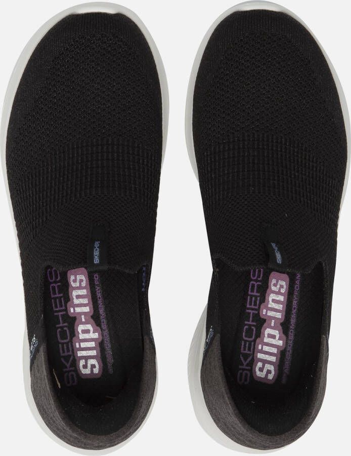 Skechers Dames Instappers & Ballerina's Ultra Flex 3.0 Smooth Step Blk Zwart