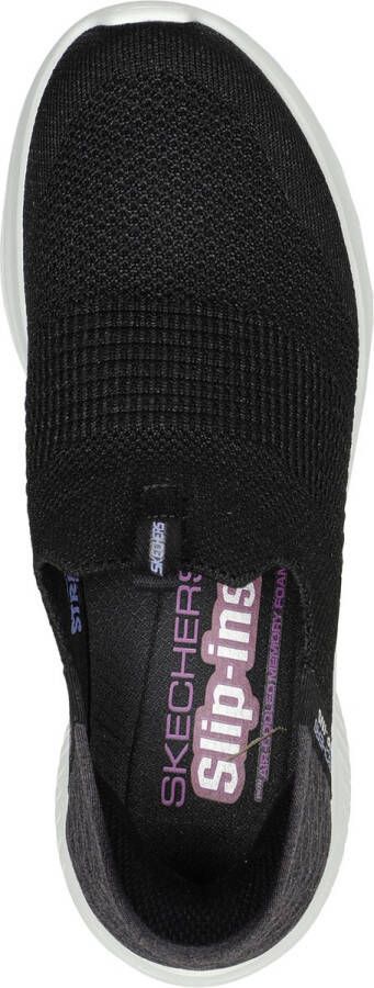 Skechers Dames Instappers & Ballerina's Ultra Flex 3.0 Smooth Step Blk Zwart