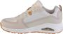 Skechers Beige Layover Sneaker met Cognac Accents Multicolor Dames - Thumbnail 7