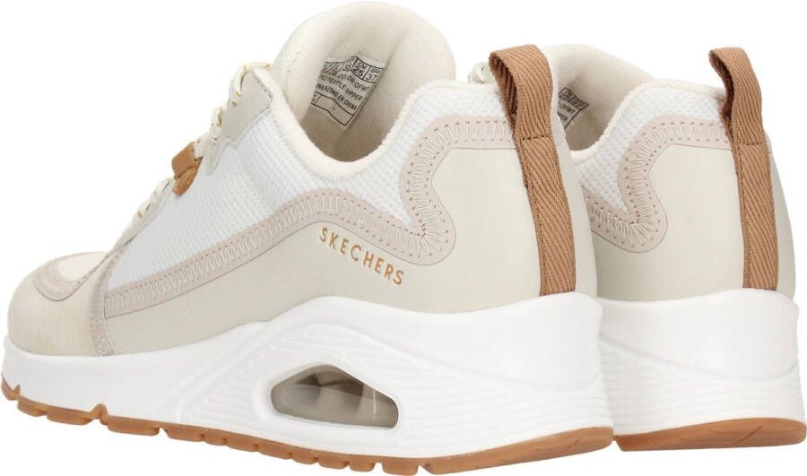 Skechers Dames Sneakers Uno Layover Off White Off White