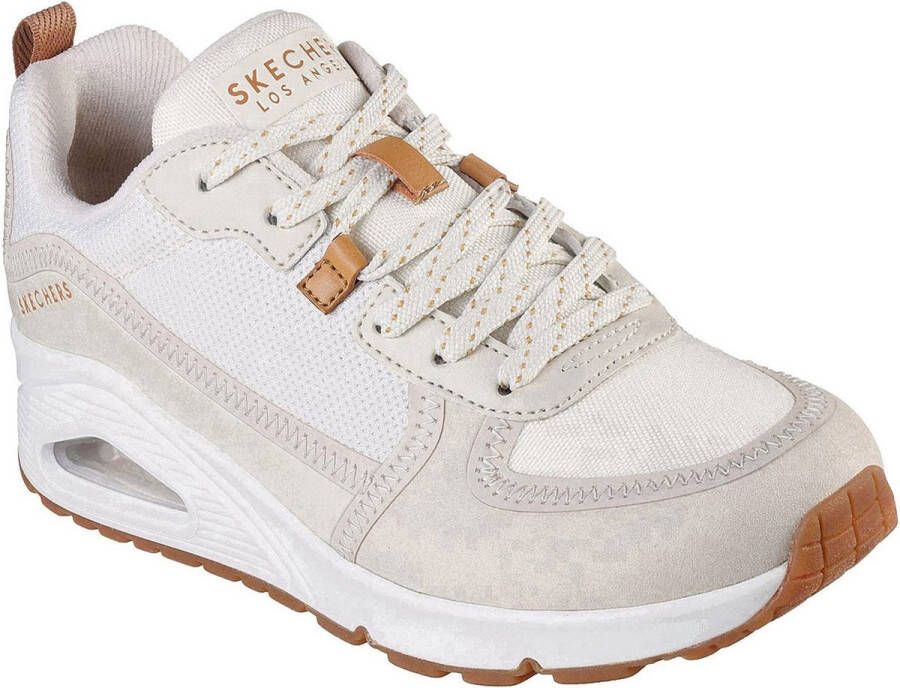 Skechers Dames Sneakers Uno Layover Off White Off White