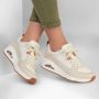 Skechers Beige Layover Sneaker met Cognac Accents Multicolor Dames - Thumbnail 5