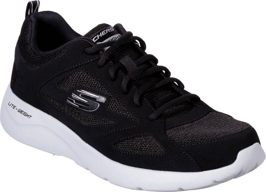 Skechers De Dynamight 2.0 Sneakers Mannen zwart wit - Foto 2