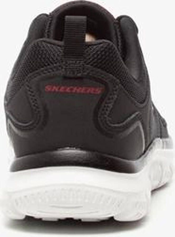 Skechers De Track Sneakers Mannen zwart wit rood