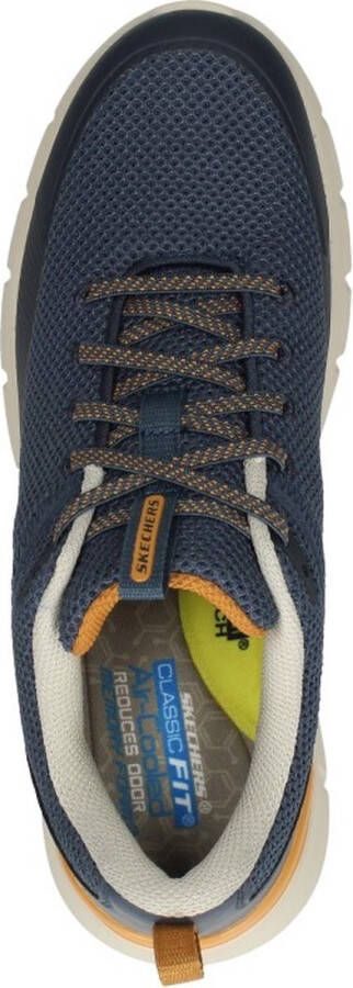 Skechers Del Retto Sneakers blauw Textiel Heren