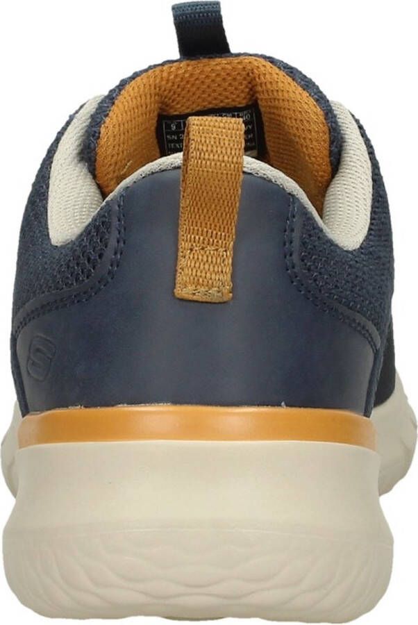 Skechers Del Retto Sneakers blauw Textiel Heren