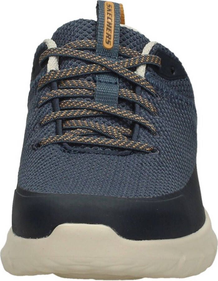 Skechers Del Retto Sneakers blauw Textiel Heren