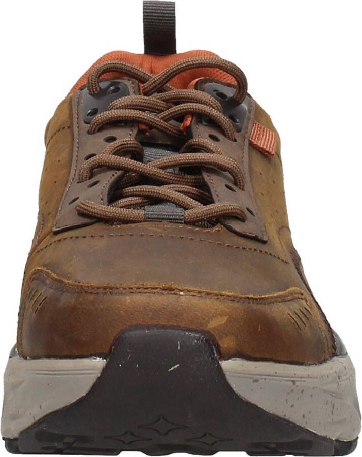 Skechers Delmont sneakers bruin