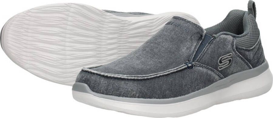 Skechers Delson 2.0 Larwin heren instappers blauw - Foto 9