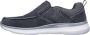 Skechers Delson 2.0 Larwin heren instappers blauw - Thumbnail 6