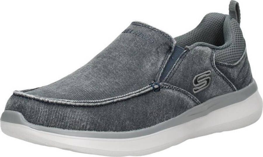 Skechers Delson 2.0 Larwin heren instappers blauw - Foto 8