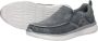 Skechers Delson 2.0 Larwin heren instappers blauw - Thumbnail 8