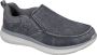 Skechers Delson 2.0 Larwin heren instappers blauw - Thumbnail 5