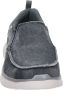 Skechers Delson 2.0 Larwin heren instappers blauw - Thumbnail 6