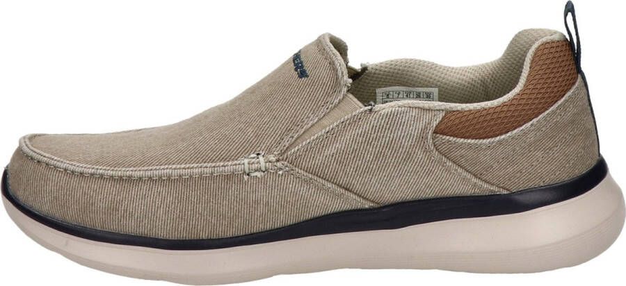 Skechers Delson 2.0 Heren Instappers Sand