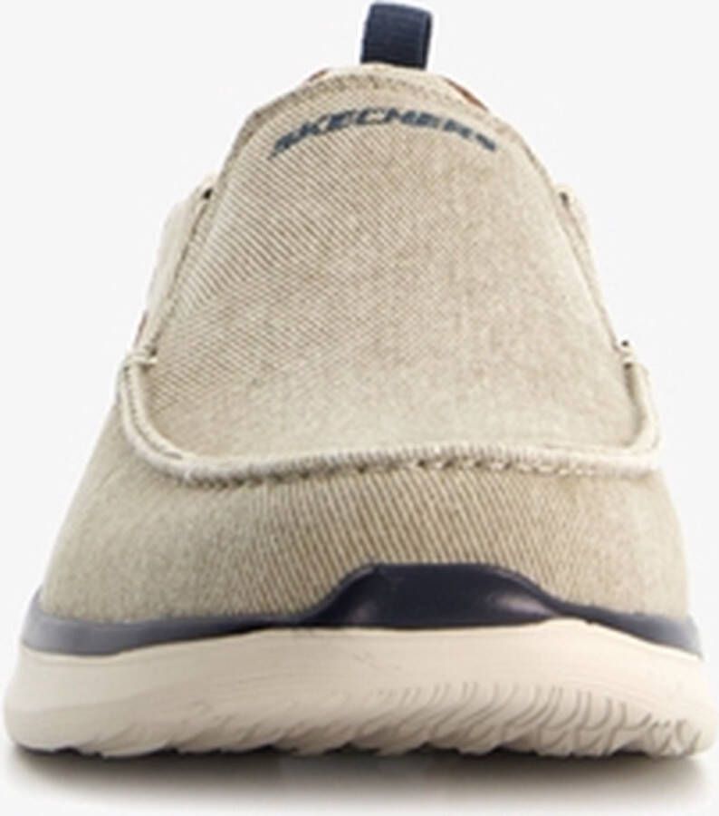 Skechers Delson 2.0 Heren Instappers Sand