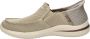 Skechers Hands Free Slip-Ins Delson 3.0 Cabrino VEGAN instapper Heren Taupe - Thumbnail 17