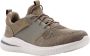 Skechers Delson 3.0 CICADA heren sneaker 210238 kaki - Thumbnail 3