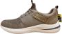 Skechers Delson 3.0 CICADA heren sneaker 210238 kaki - Thumbnail 4