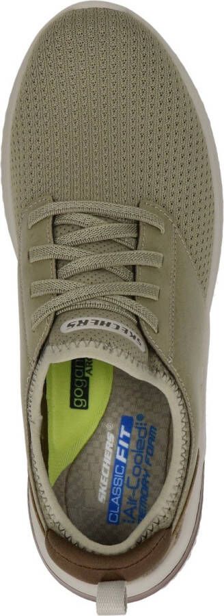 Skechers Delson 3.0 heren sneaker Taupe