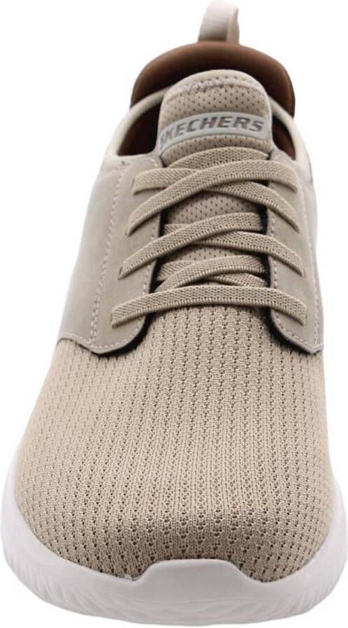 Skechers Delson 3.0 heren sneaker Taupe
