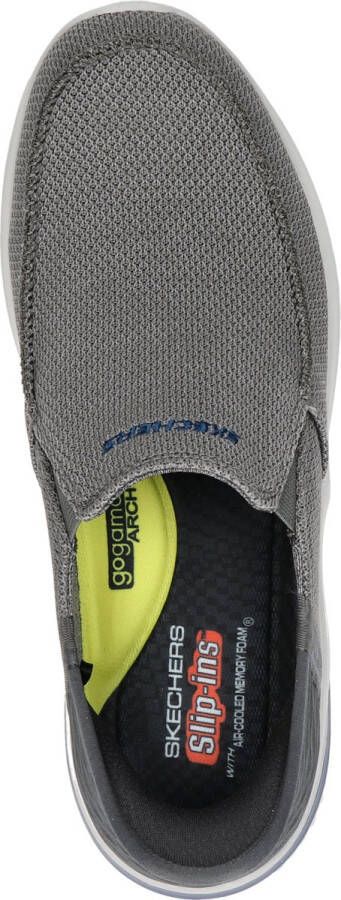 Skechers Delson 3.0 Slip-ins heren instapschoen Grijs
