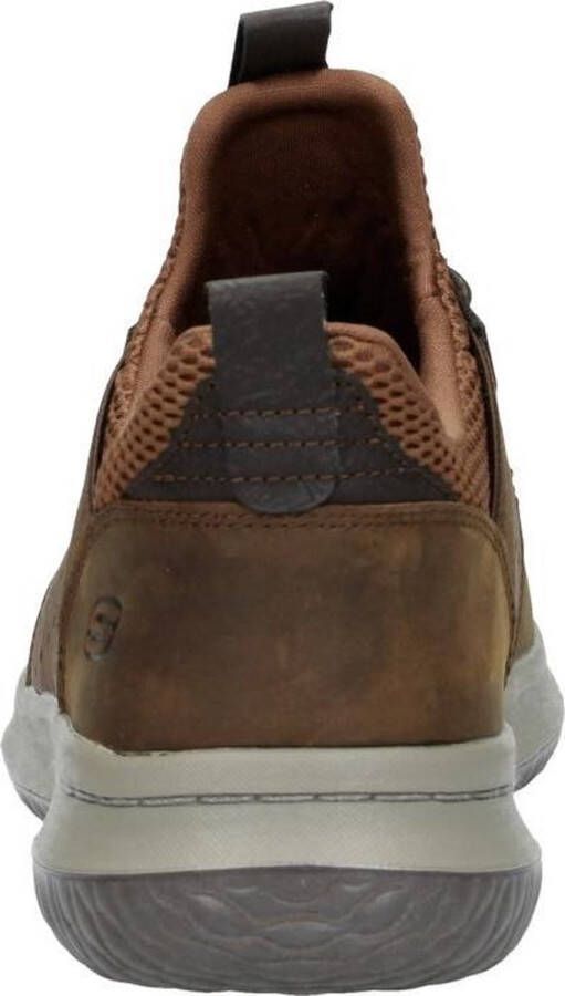 Skechers Delson Axton Heren Veterschoenen Bruin