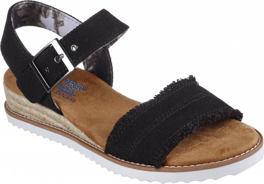 Skechers Sandalen Bobs Desert Kiss Adobe Princess 113541 BLK Zwart - Foto 4