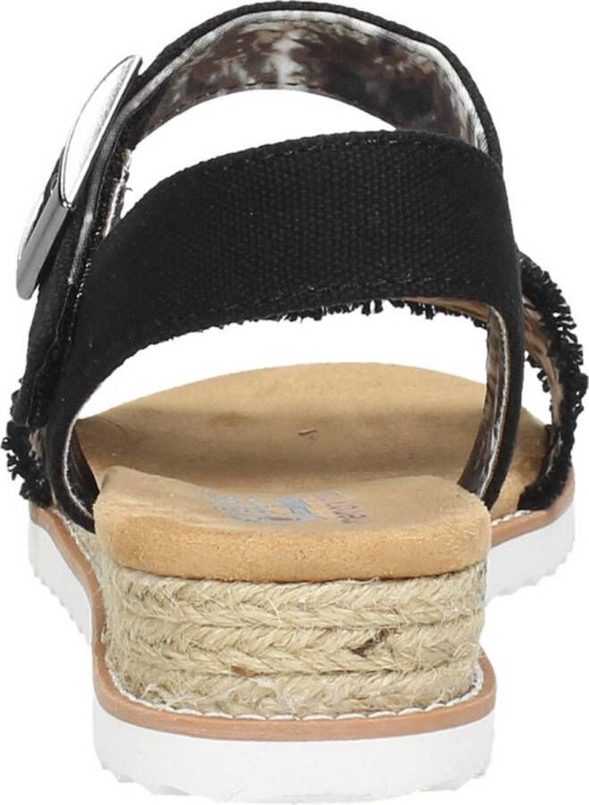 Skechers Sandalen Bobs Desert Kiss Adobe Princess 113541 BLK Zwart - Foto 6