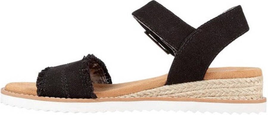 Skechers Sandalen Bobs Desert Kiss Adobe Princess 113541 BLK Zwart - Foto 7