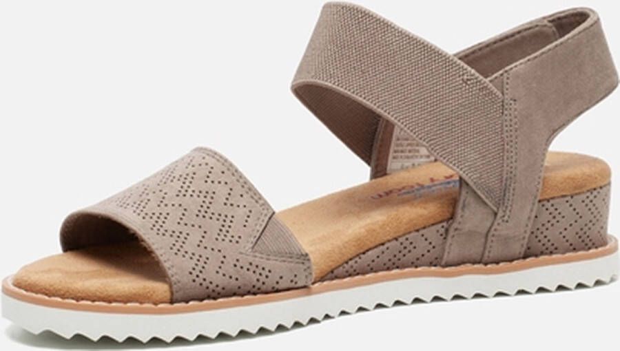 Skechers Desert Kiss sandalen taupe