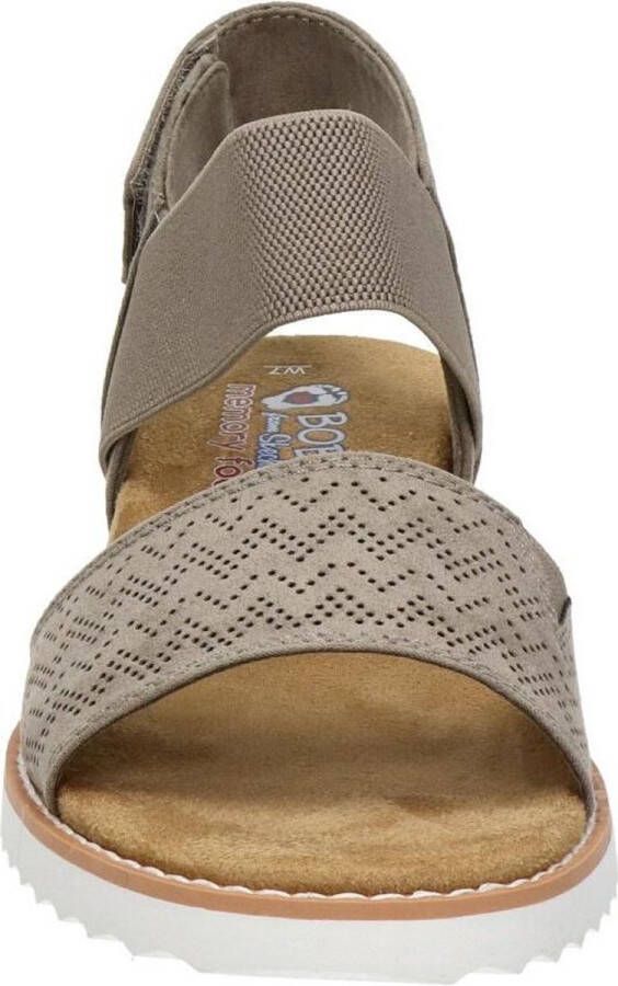 Skechers Desert Kiss sandalen taupe