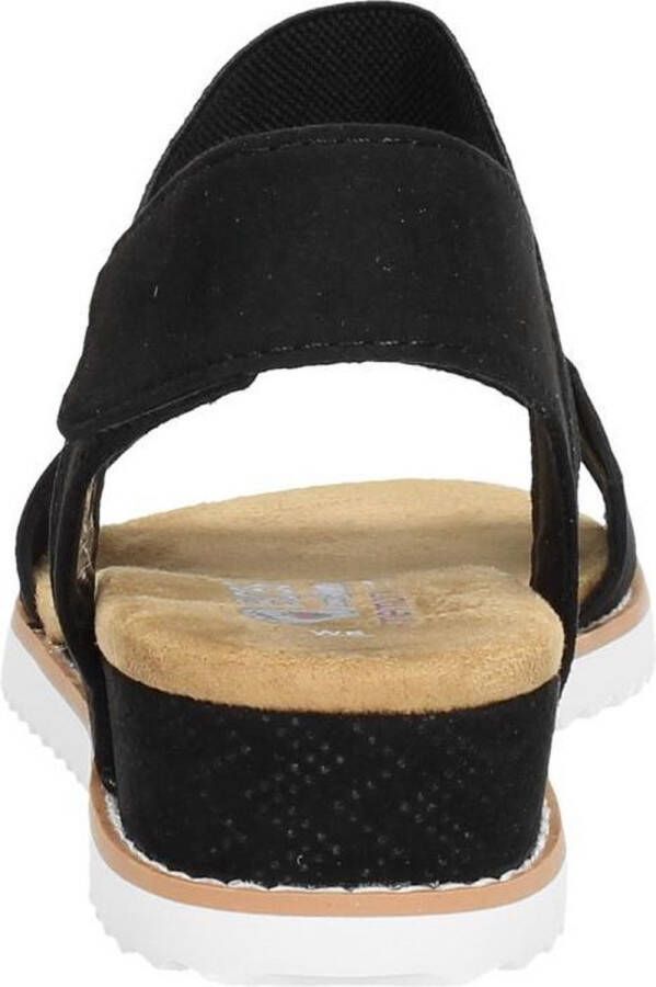 Skechers Desert Kiss sandalen zwart