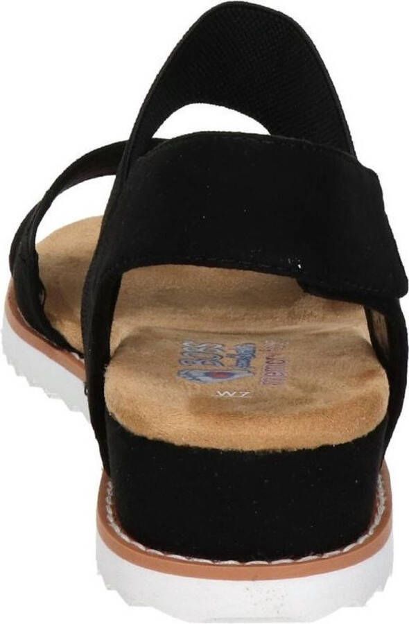 Skechers Desert Kiss sandalen zwart