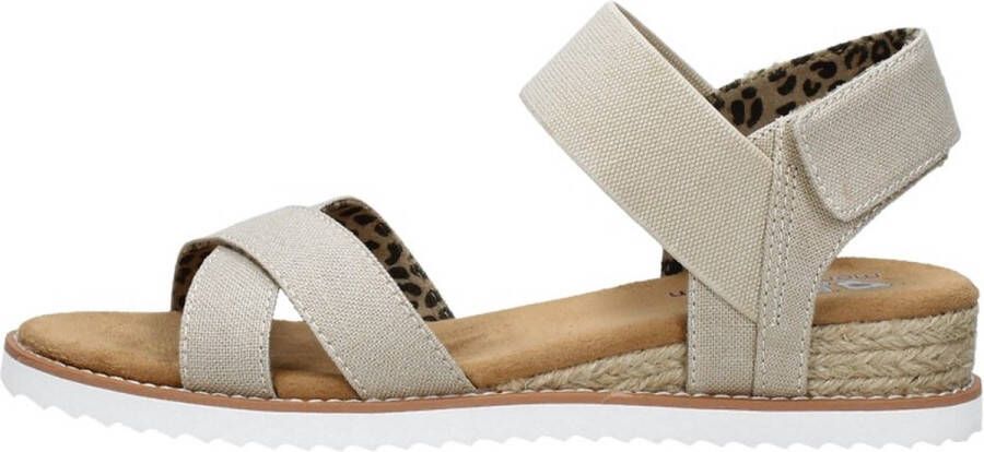 Skechers Desert Kiss Secret Picnic Dames Sneakers Gebroken Wit Beige
