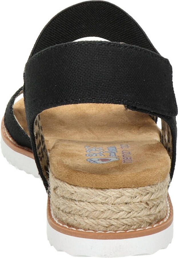 Skechers Sandalen Desert Kiss Secret Picnic 33386 BLK Zwart - Foto 10