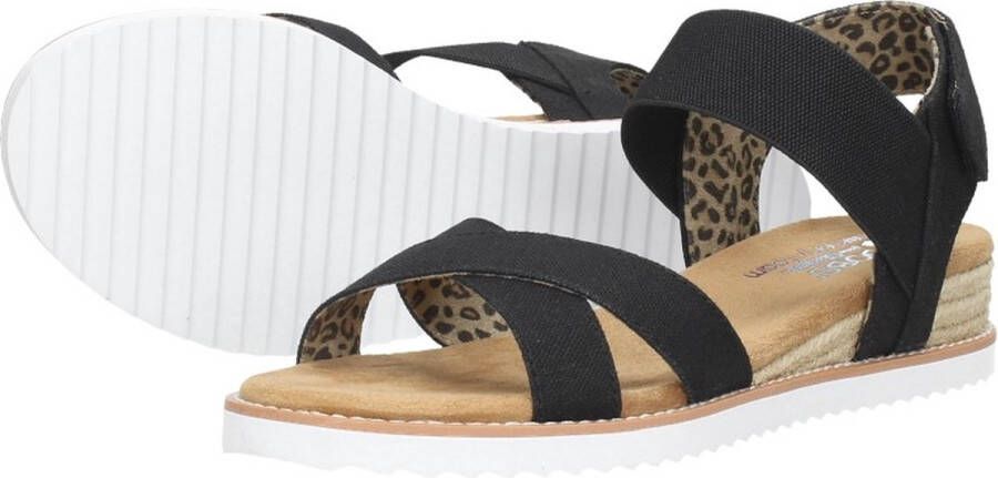 Skechers Sandalen Desert Kiss Secret Picnic 33386 BLK Zwart - Foto 11