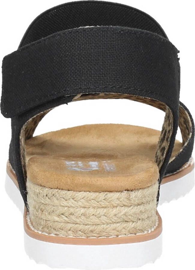 Skechers Sandalen Desert Kiss Secret Picnic 33386 BLK Zwart - Foto 12