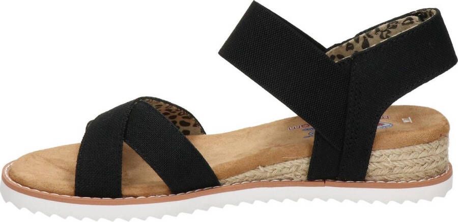 Skechers Sandalen Desert Kiss Secret Picnic 33386 BLK Zwart - Foto 5
