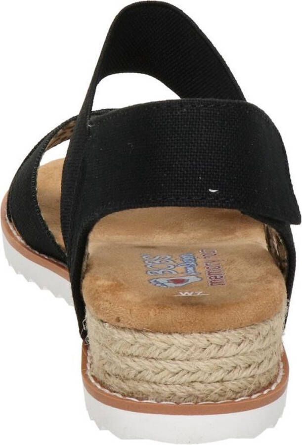Skechers Sandalen Desert Kiss Secret Picnic 33386 BLK Zwart - Foto 6