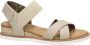 Skechers Desert Kiss Secret Picnic Dames Sneakers Gebroken Wit Beige - Thumbnail 9