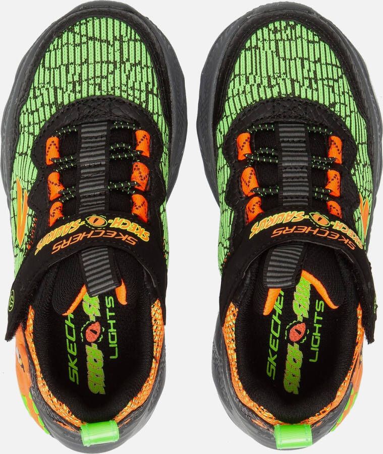 Skechers Dino Lights Sneakers zwart Synthetisch