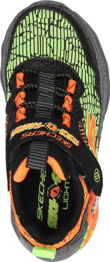 Skechers Dino Lights Sneakers zwart Synthetisch