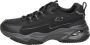 Skechers D'lites 4.0 heren sneaker Zwart - Thumbnail 3