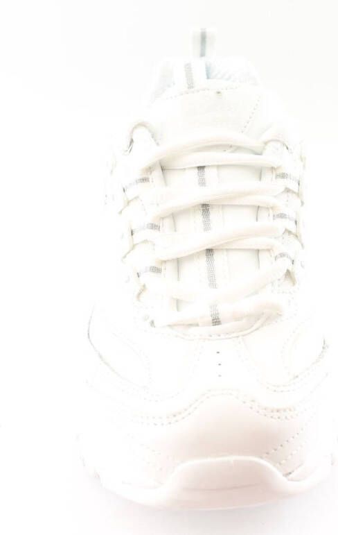 Skechers D'Lites Fresh Start Dames Sneakers Wit