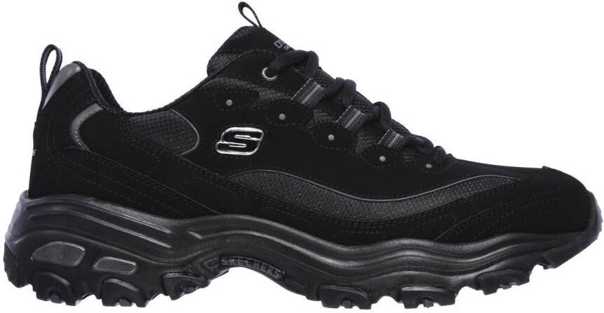 Skechers D'Lites Heren Sneakers Zwart