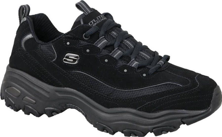 Skechers D'Lites Heren Sneakers Zwart