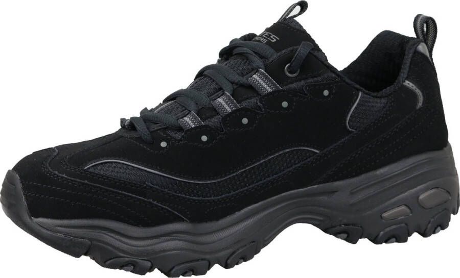 Skechers D'Lites Heren Sneakers Zwart