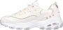 Skechers D'LITES LADIES NIGHT dames sneakers Wit - Thumbnail 6