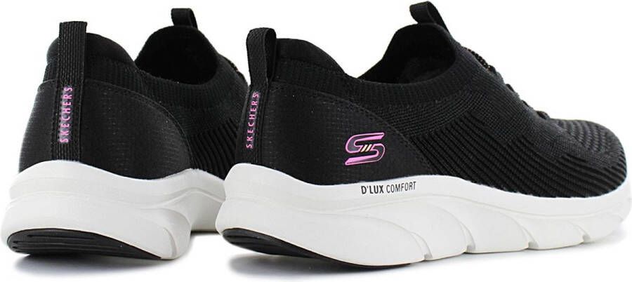 Skechers D'Lux Comfort dames sneakers Zwart Extra comfort Memory Foam - Foto 3